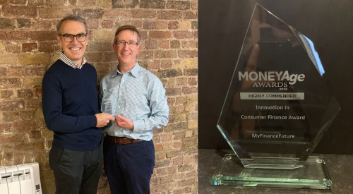 MyFinanceFuture awarded for innovation at the MoneyAge Awards 2025